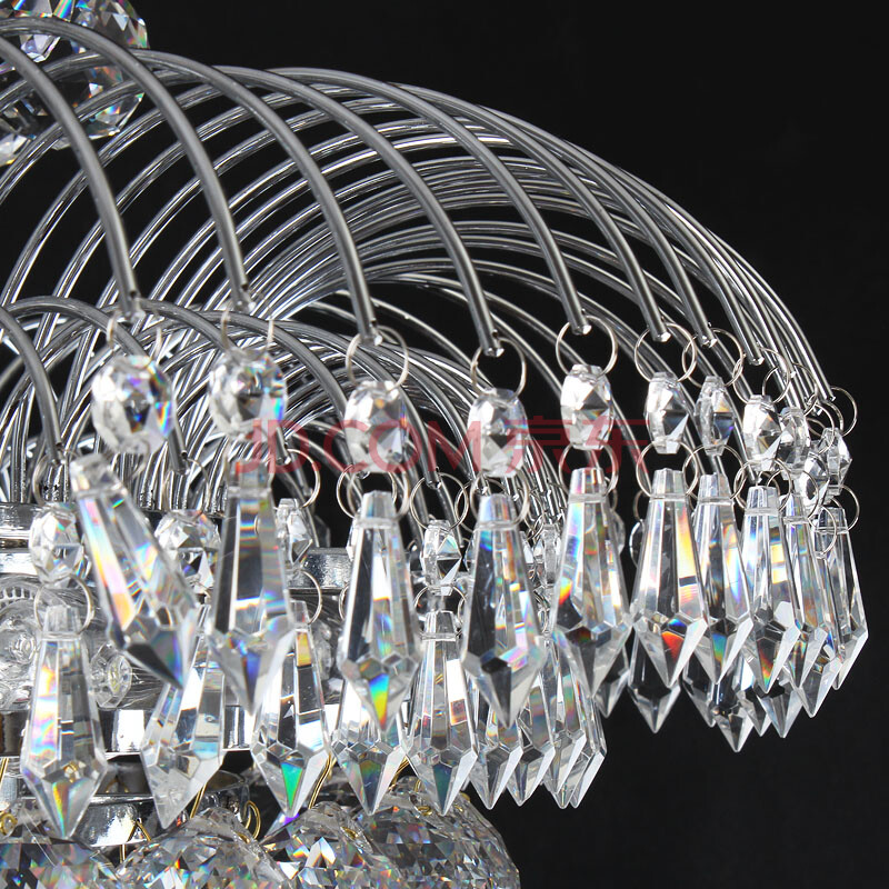 凱帝照明KD-D3018 奢華水晶吊燈點亮現代客廳與餐廳